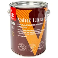 Краска водно-дисперсионная Tikkurila Valtti Ultra для деревянных фасадов, белая, матовая, база А, 2.7л. цены в Воронеже