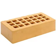 Кирпич лицевой керамический Железногорский, солома, гладкий, 1,0НФ, М175-200, (480шт, упаковка) цены в Воронеже