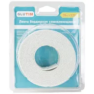 Лента бордюрная ВМ03-38, высота 38мм, длина 3,35м, белая, ПВХ цены в Воронеже