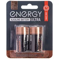 Батарейка алкалиновая Energy Ultra, R14, C, 2шт/уп. цены в Воронеже