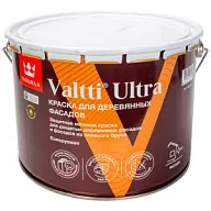 Краска водно-дисперсионная Tikkurila Valtti Ultra для деревянных фасадов, белая, матовая, база А, 9л. цены в Воронеже