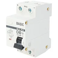 Дифференциальный автоматический выключатель АД-12 EKF, 2 полюсный, 40А 30мА  АС цены в Воронеже