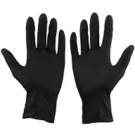 Перчатки ADM стандарт, нитриловые, черные, S, 100 шт/упак цены в Воронеже