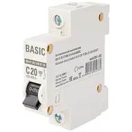 Выключатель автоматический ВА47-29 EKF, 1 полюсный, 20А С 4.5кА цены в Воронеже