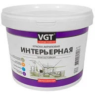 Краска водно-дисперсионная VGT АК-2180, акриловая, 3кг цены в Воронеже