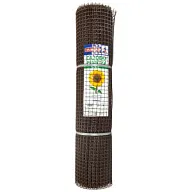 Сетка ПВХ садовая яч.20х20мм, h=1м, 20м, коричневый цены в Воронеже