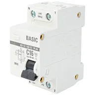 Дифференциальный автоматический выключатель АД-12 EKF, 2 полюсный, 16А 30мА  АС цены в Воронеже
