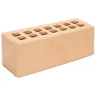 Кирпич лицевой керамический Железногорский, солома, гладкий, 0,7НФ, М175-200, (720шт, упаковка) цены в Воронеже