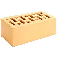 Кирпич лицевой керамический Старооскольский, солома, гладкий, 1,4НФ, М175-200, (352шт, упаковка) цены в Воронеже