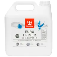 Грунтовка Tikkurila Euro Primer, концентрат 1:3, 3л цены в Воронеже