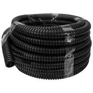 Труба ПНД гофрированная с протяжкой ИЭК, D16мм, черная, 10м цены в Воронеже