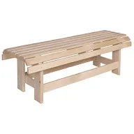 Лавка "Грибок", 1200мм х 400мм х 445мм, липа цены в Воронеже