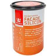 Краска водно-дисперсионная Tikkurila Facade Silicon, фасадная, матовая, база С, 0.9л. цены в Воронеже