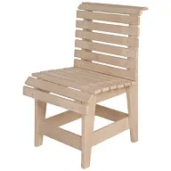 Стул садовый 500мм х 800мм х 500мм, липа цены в Воронеже