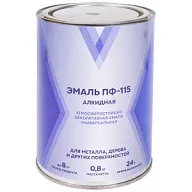 Эмаль ПФ-115 "V", алкидная, зеленый 0.8кг цены в Воронеже
