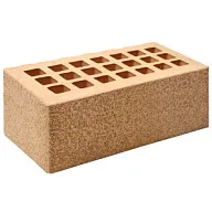 Кирпич лицевой керамический Железногорский, солома, Пена, 1,4НФ, М175-200, 
(352шт, упаковка) цены в Воронеже