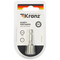 Бита с торцевой головкой Kranz, магнитная, 10х48мм, 1/4" цены в Воронеже