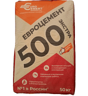 Цемент Подгоренский М-500, Д-0,серый, 50кг, штучно цены в Воронеже