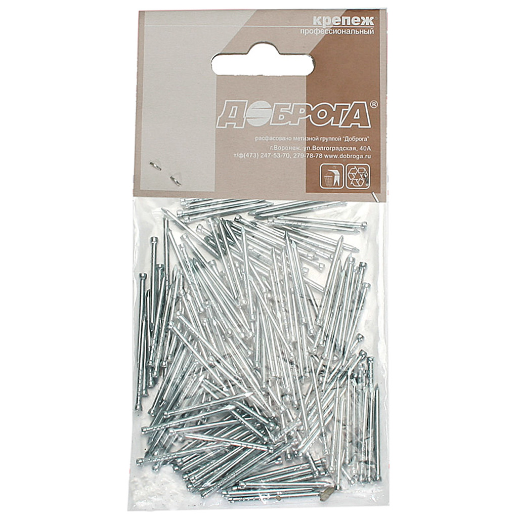Гвоздь финишный  30 х 1.8мм, цинк, 0.1кг