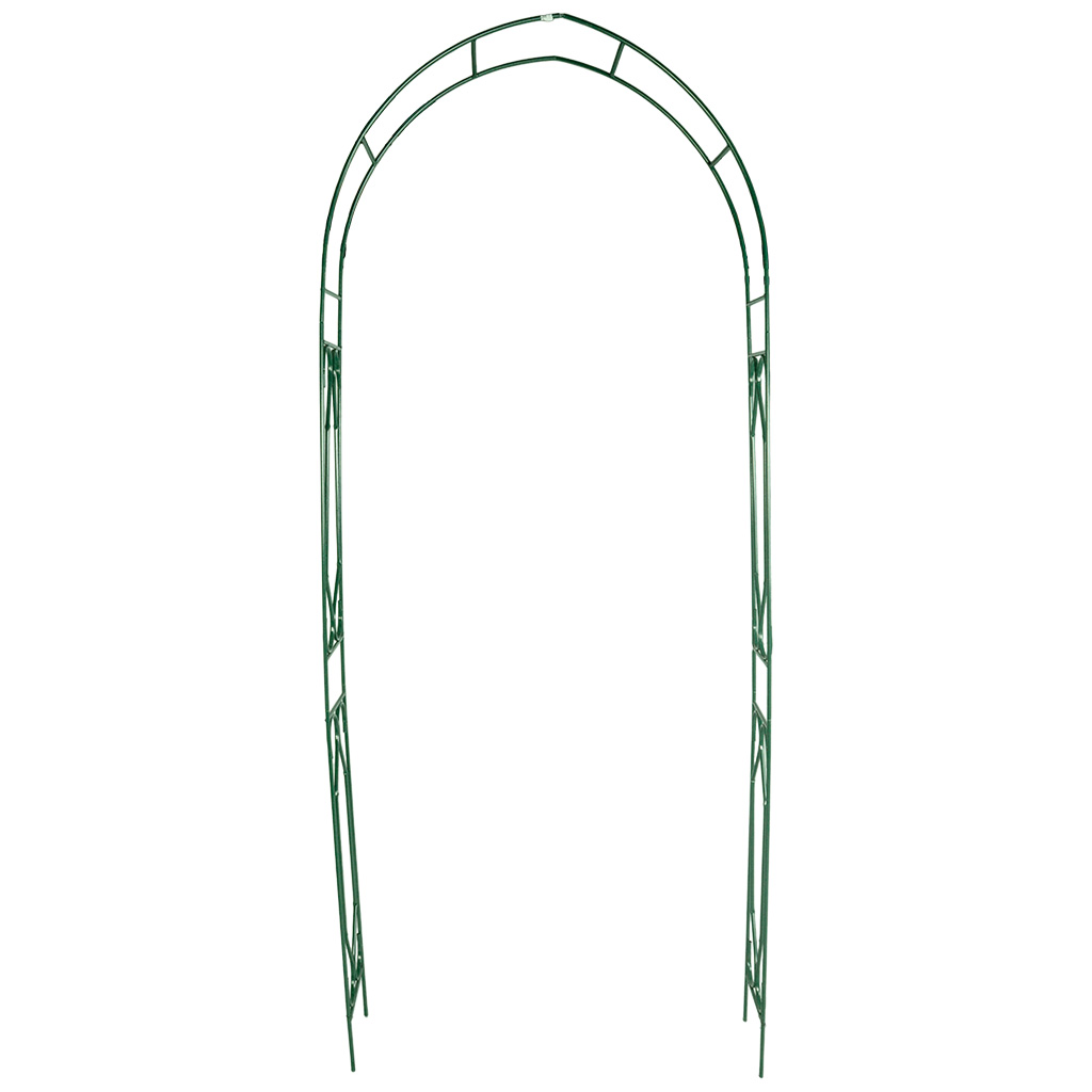 Арка садовая Ромб-2 Т1217, малая разборная, зеленая