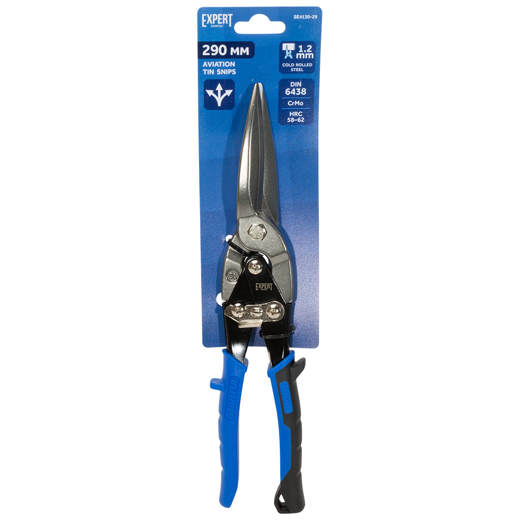Ножницы по металлу Startul Expert, прямой рез, 290мм