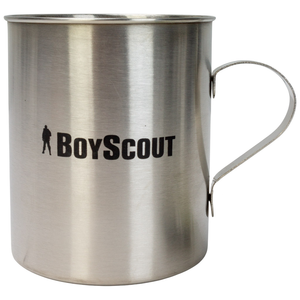 Кружка туристическая Boyscout, нержавеющая сталь, 400мл