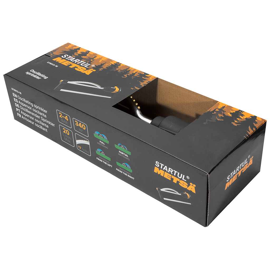 Распылитель импульсный на пике Startul Metsa, пластик, 1/2"