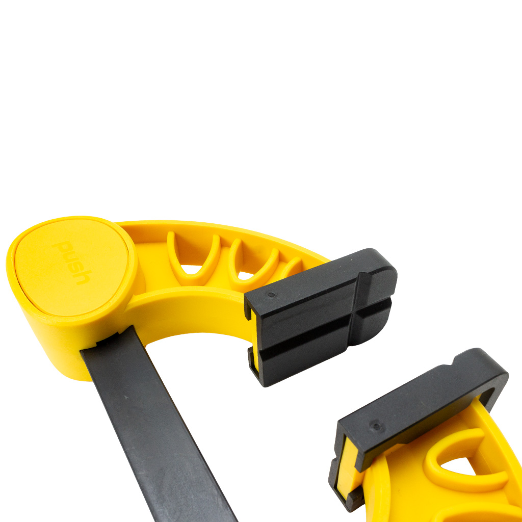 Струбцина пистолетная Hanskonner, нейлоновая, 150мм