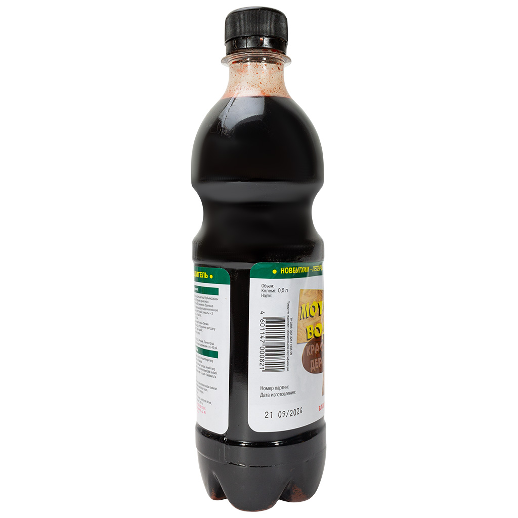 Морилка водная Новбытхим, влагостойкая, Красное дерево, 0.5 л