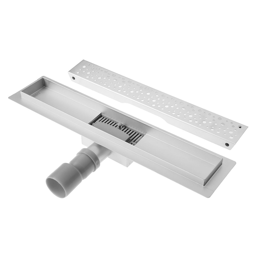 Трап-лоток Tim, горизонтальный выпуск, для внутренней канализации 45см