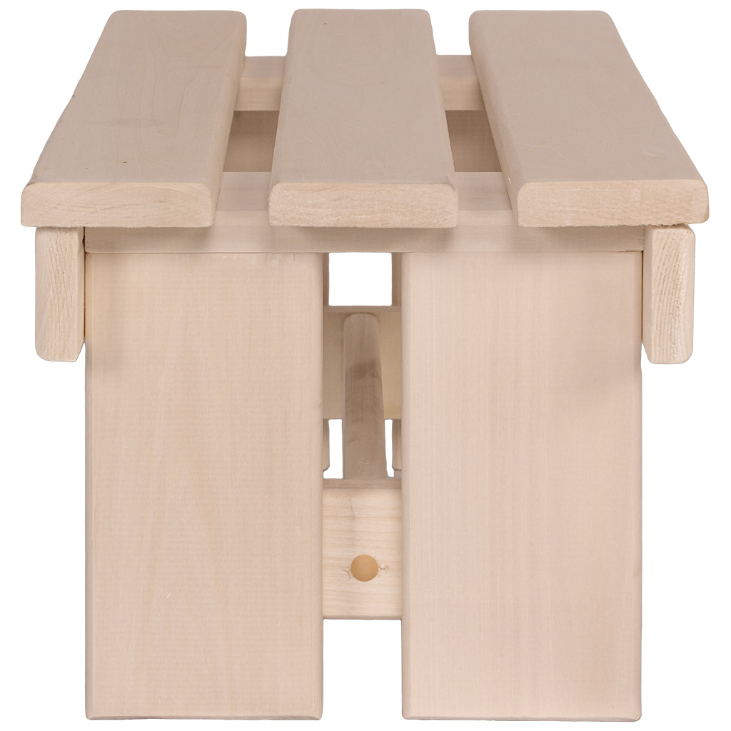 Лавка 400мм х 260мм х 210мм, липа