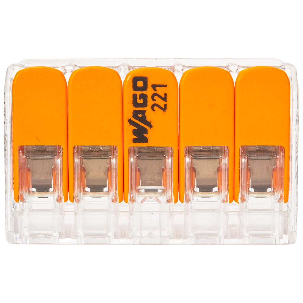 Клеммник WAGO 5x(0.2-4мм)