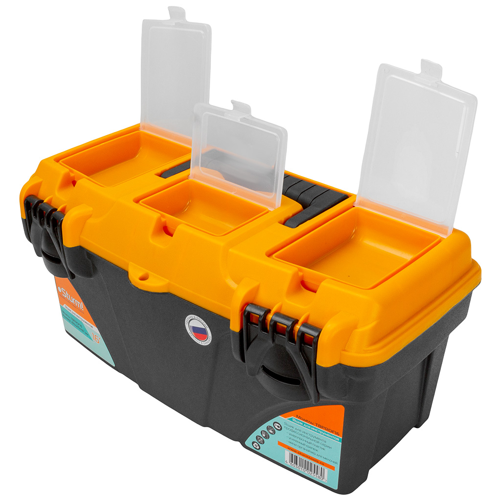 Ящик для инструментов Sturm!, пластиковый, 410х215х197мм.