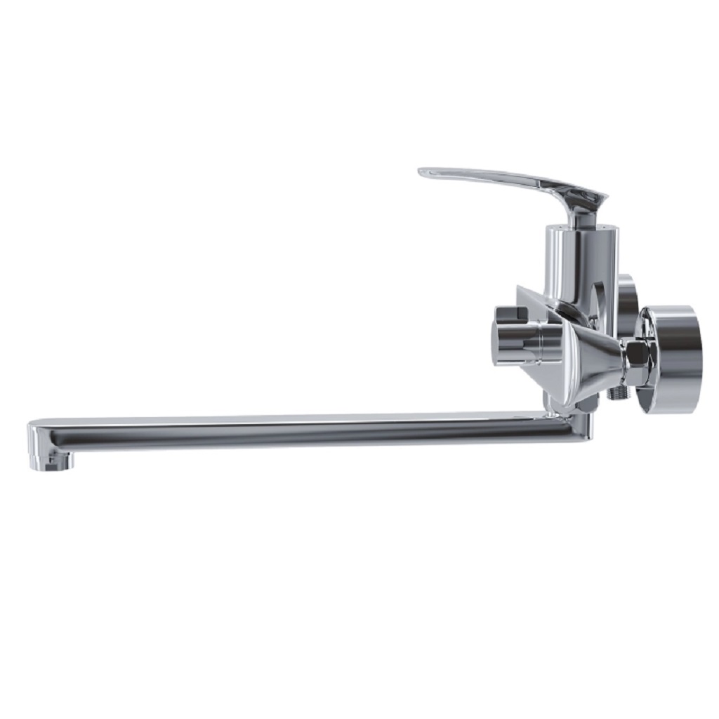 Смеситель Mixline Elegant ML21-02, для ванны, хром