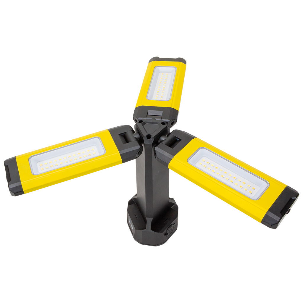 Мачта осветительная аккумуляторная Hanskonner, 20Вт, 2000лм, 5000К, 3 режима