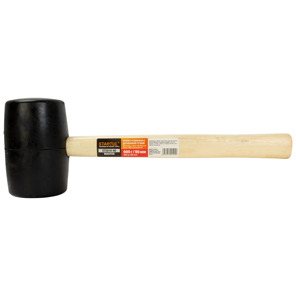 Киянка резиновая Startul Master, 0.9кг, 90мм