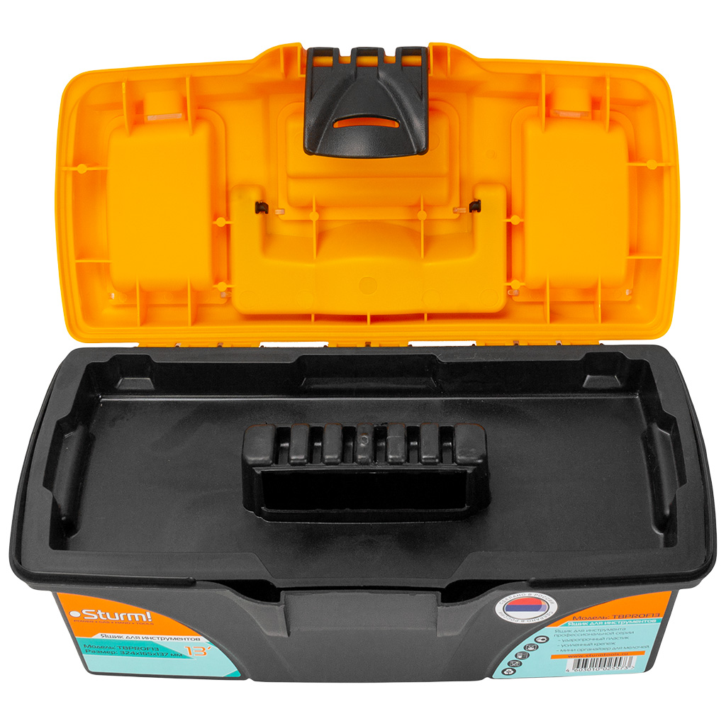 Ящик для инструментов Sturm!, пластиковый, 324х165х137мм