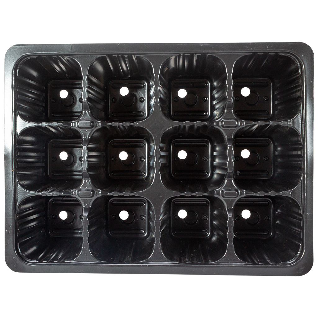 Мини кассета для рассады, 12 ячеек, объем ячейки 60мл