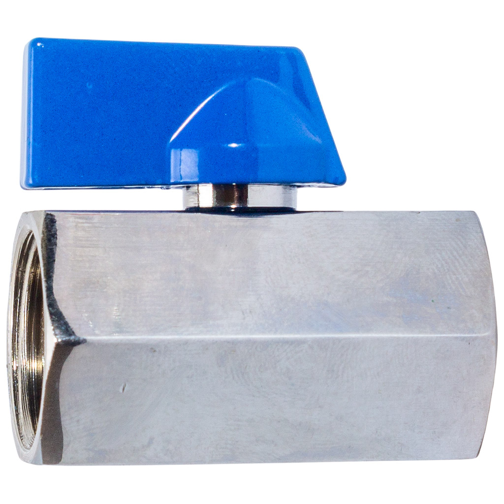 Кран шаровый для воды TIM Mini, 1/2" г-г