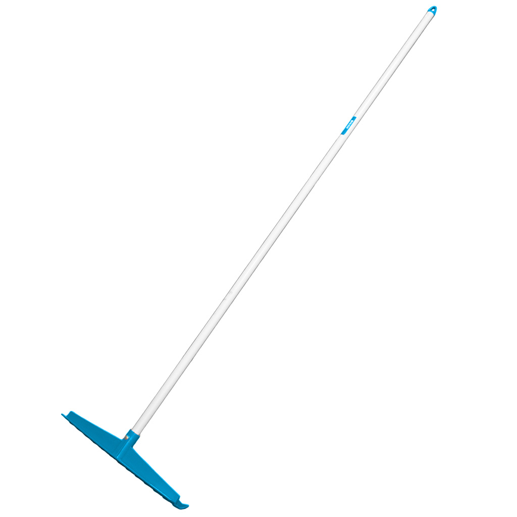 Грабли прямые 13 зубьев, пластик, металл черенок, Palisad