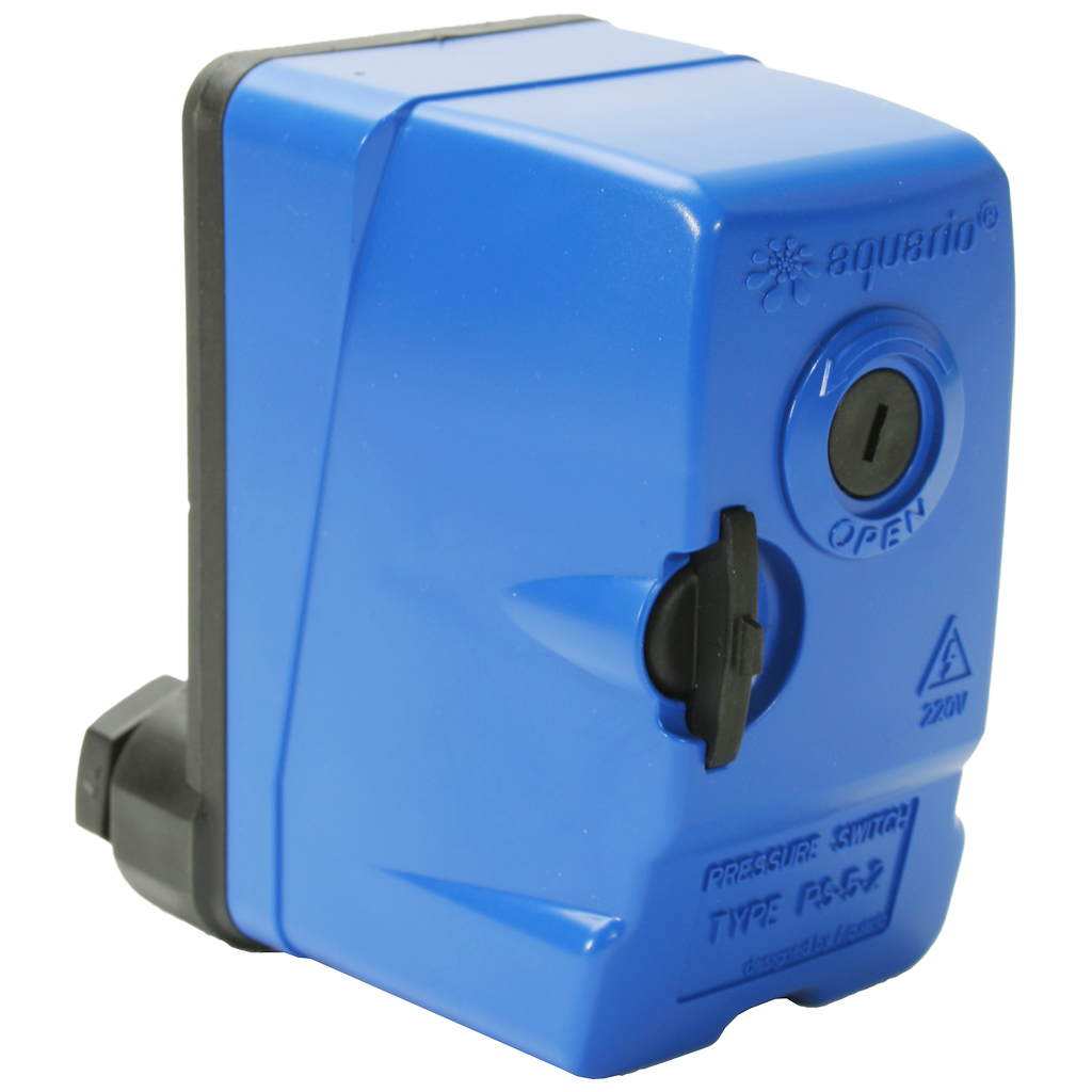 Реле давления Aquario PS-5-2, с фиксированной гайкой, внутренняя резьба.