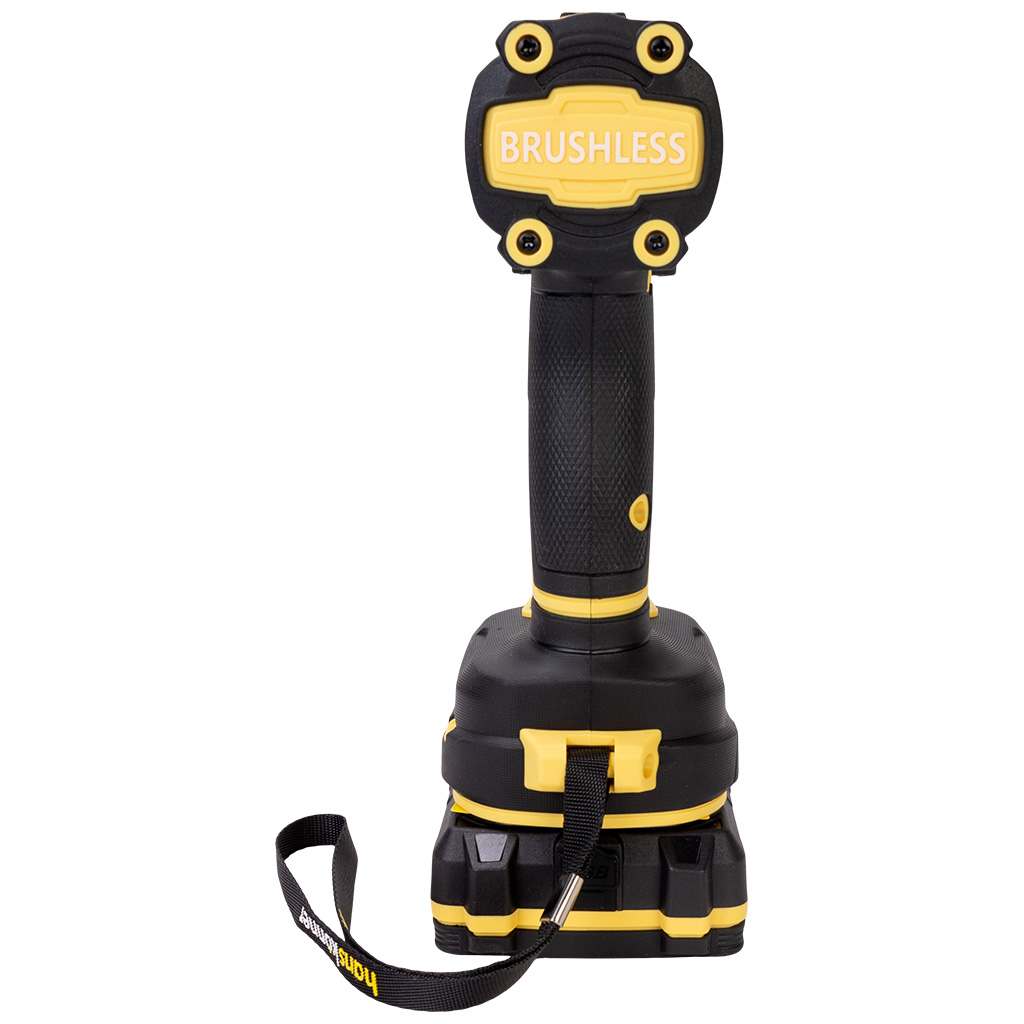 Дрель-шуруповерт Hanskonner, аккумуляторная, с бесщеточным двигателем, 18В, 1BatterySystem