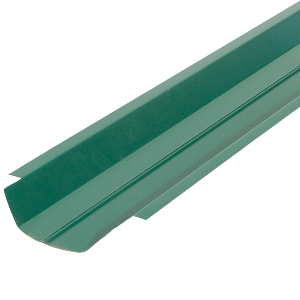 Штакетник металлический, 105 х 1250мм, RAL 6005 зеленый мох, П-образный, двухсторонний прокрас