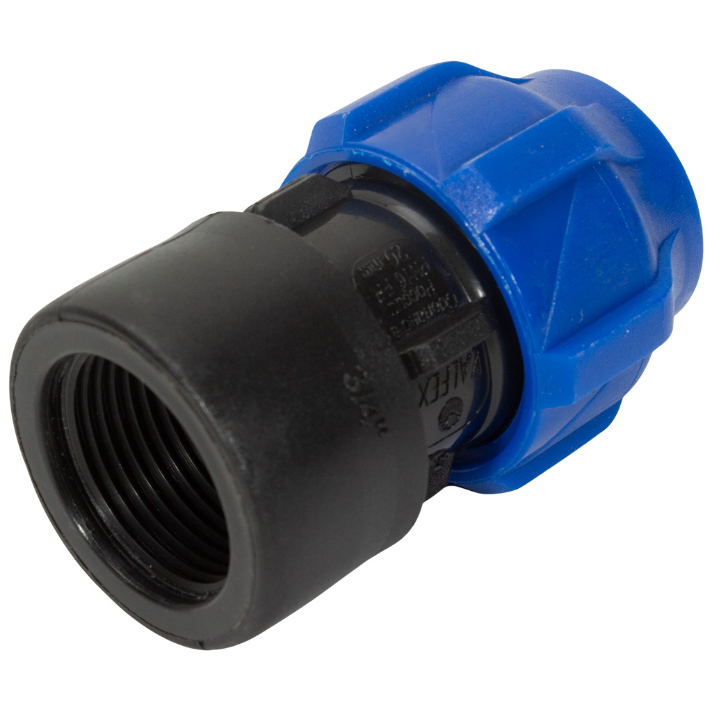 Муфта ПНД, ДУ20х3/4", с внутренней резьбой