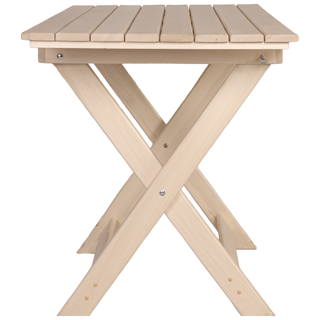 Стол раскладной, липа, 1000мм х 760мм х 600мм