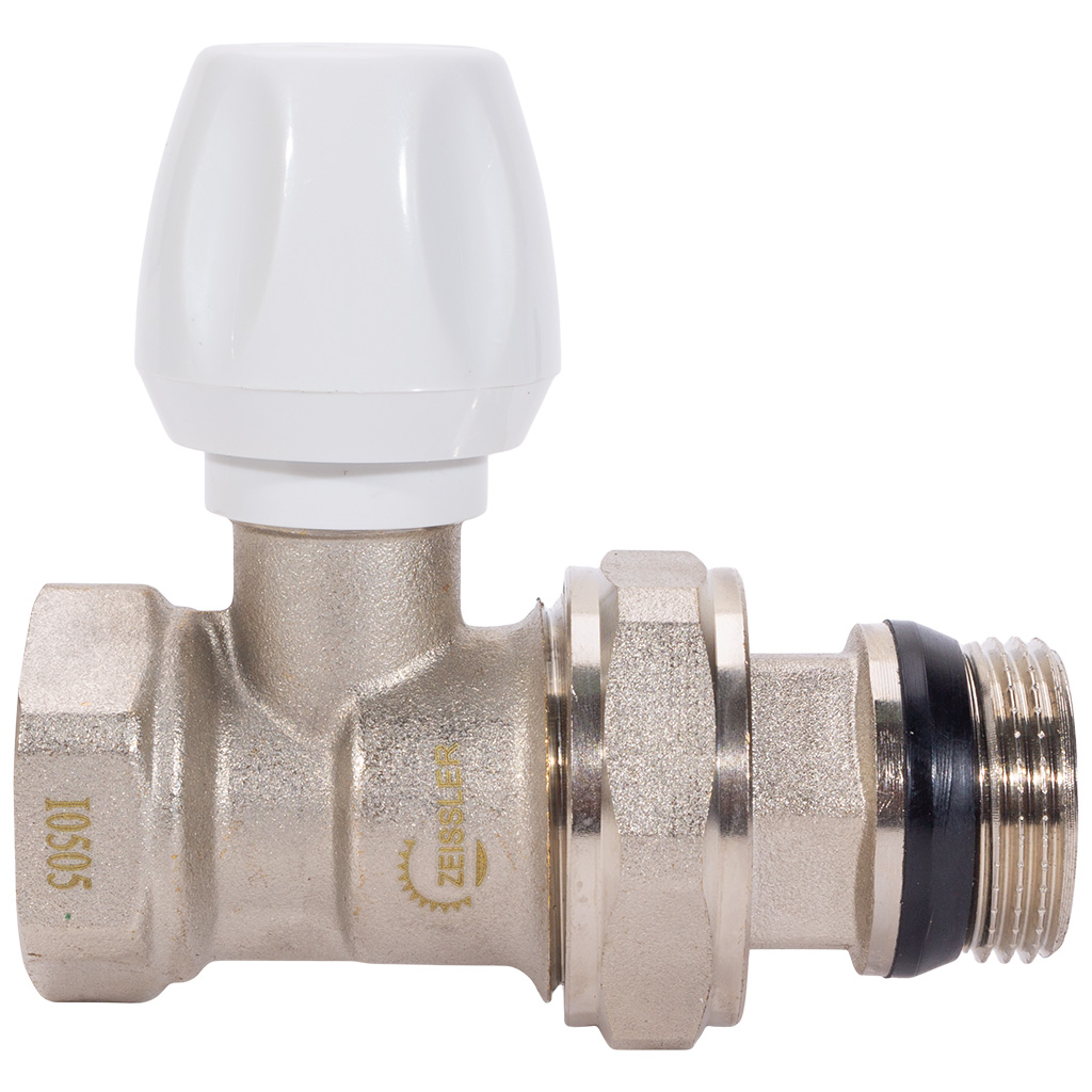 Вентиль радиаторный Tim, с конусным затвором, 3/4", прямой