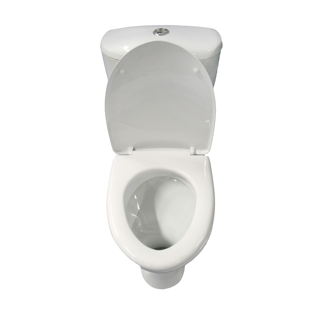 Унитаз-компакт Santeri Версия, нижняя подводка, выпуск косой