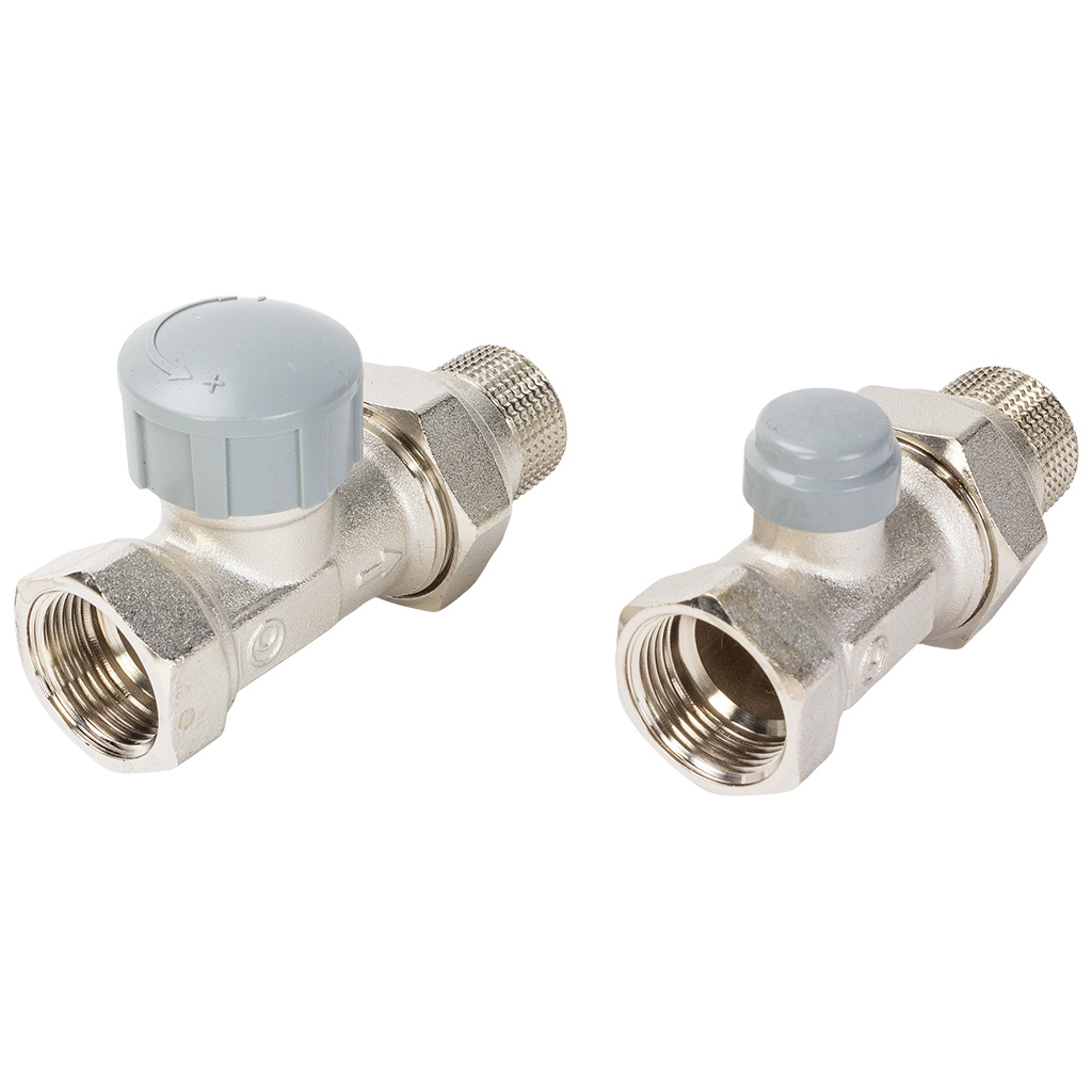 Набор термостатический для радиатора Royal Thermo, прямой, 3/4", М30х1.5