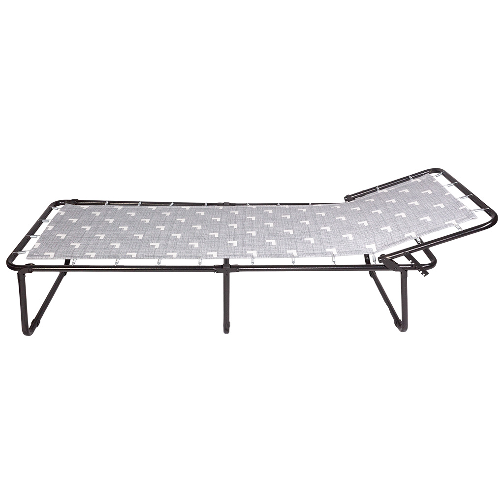 Складная кровать раскладушка Соната РП-700, с матрасом, жесткая, 120кг