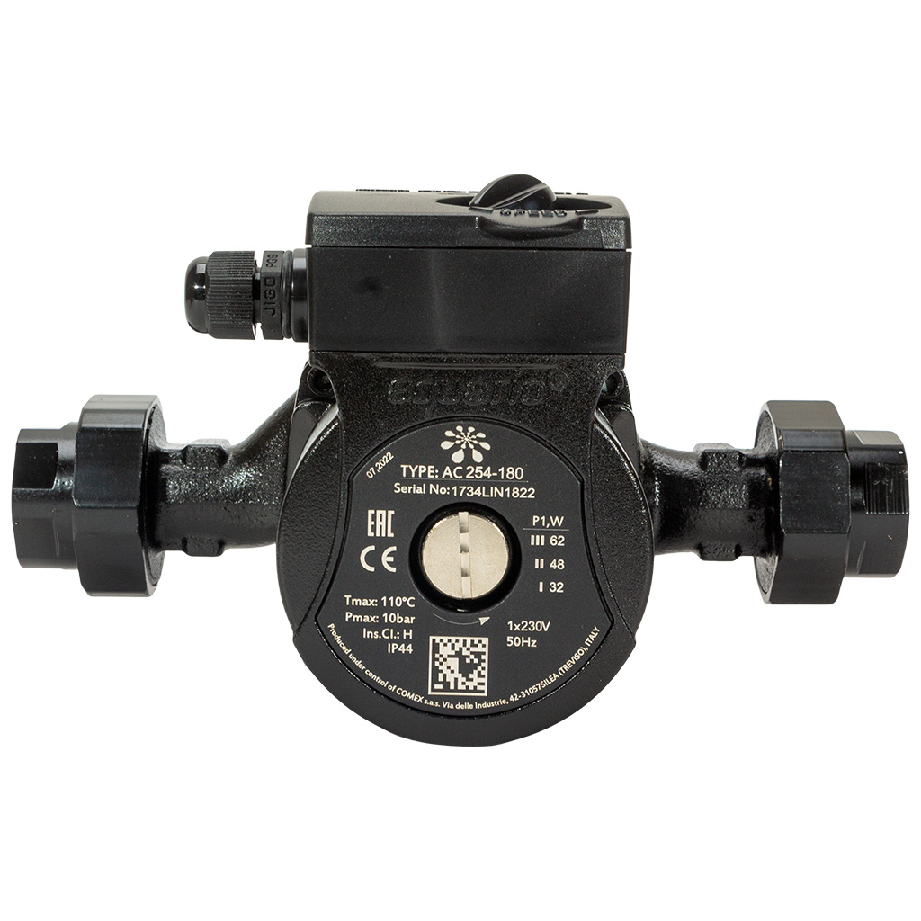 Насос циркуляционный Aquario АС 254, 180мм, с гайками